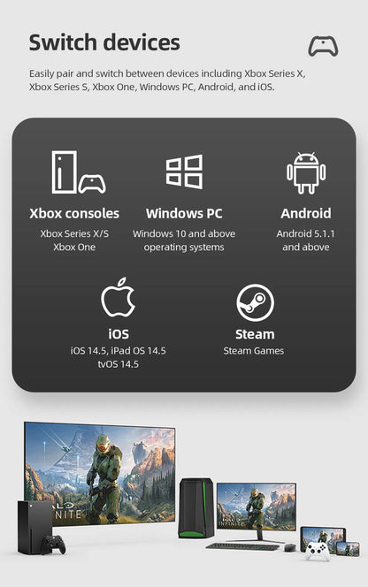 Microsoft Xbox Black Elite Wireless Controller Series 2  for Xbox Series S Xbox Series X XSS XSX 100% New Orginal  SS69