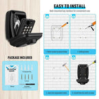 Waterproof Wall Mounted Key Safe Box Anti-theft Key Storage With Combination Password Lock Homestay Office Home Indoor Outdoor