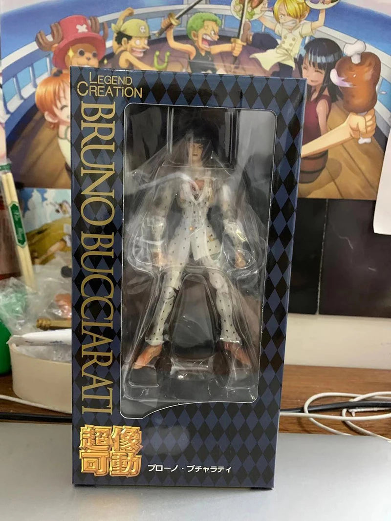 15cm Anime Jojo Bizarre Adventure Kujo Jotaro Dio Brando Diavolo Bruno Bucciarati Abbacchio Jolyne Cujoh Valentine Action Figure