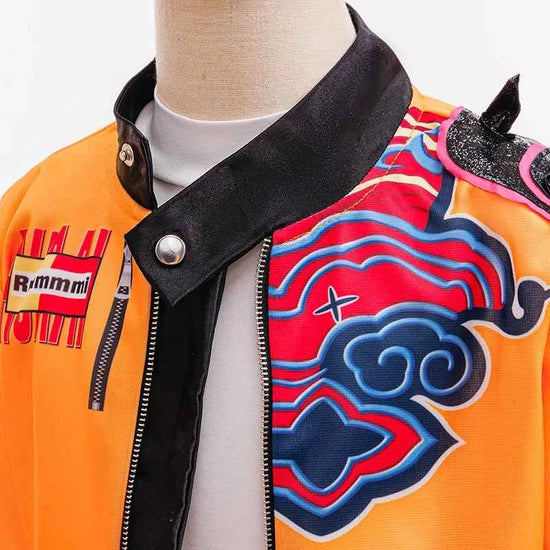 Kpop Demon Hunter Costume Rumi Halloween Cosplay Hot Girls Show Costume Black Shiny Set Halloween Girls Anime  clothing