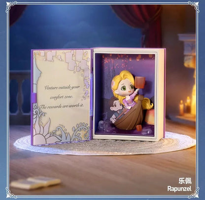 Genuine 100% Disney Princess Talry Tales Series Blind Box Action Figures Toy Collection Desktop Decoration Mystery Box Gift SS69 33.69 confirm rapunzel