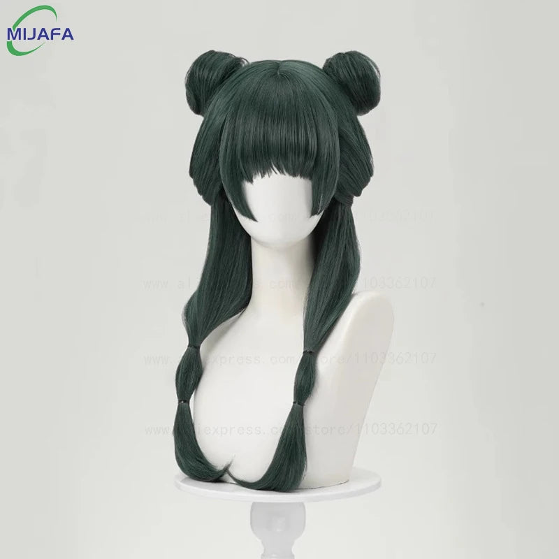 The Apothecary Diaries Maomao Dark Green Cosplay Wig