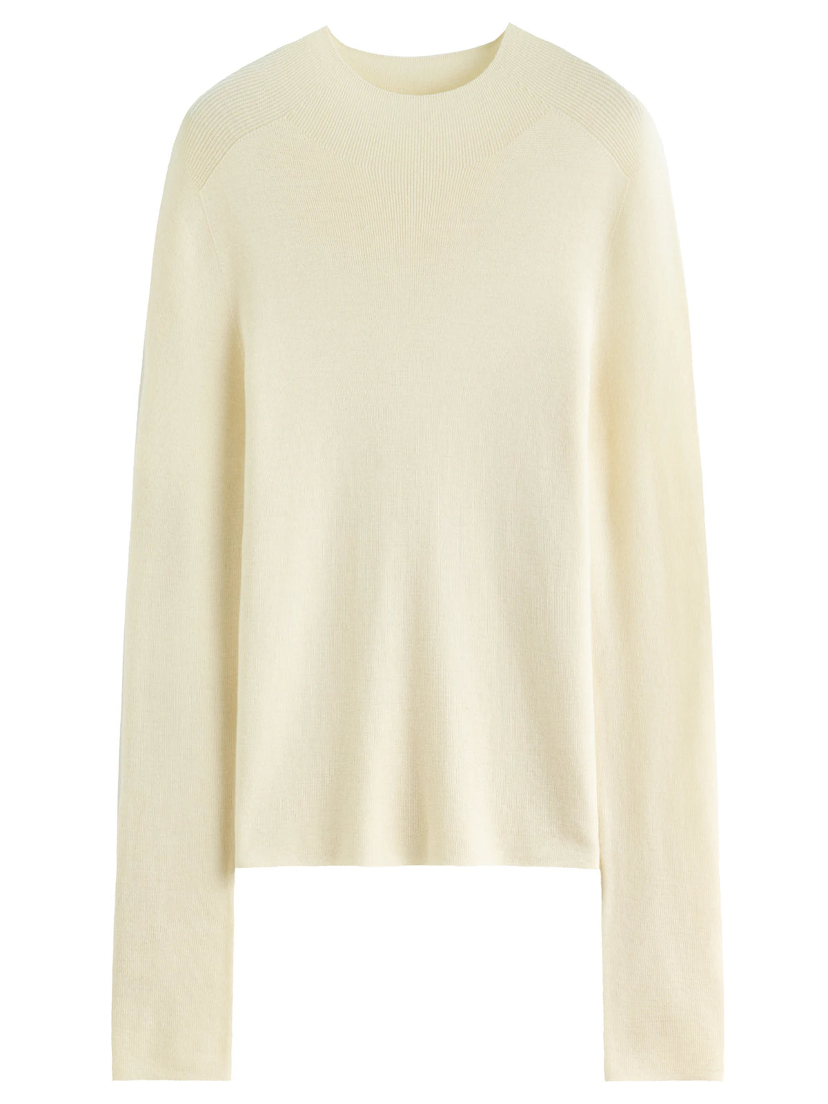 DUSHU Women's 100% Wool Half-High Collar Pullover