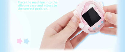 New Tamagotchi Uni Protective Cover Silicone Case Pet Toy Soft And Creative Angel Cartoon Design Cute With Sticker Gift Stock