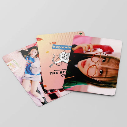 55pcs/set Kpop FIFTY FIFTY THE BEGINNING Lomo Cards Photo Cards Album Photocard High quality Photo album CardsPhoto Fans Gift SS69