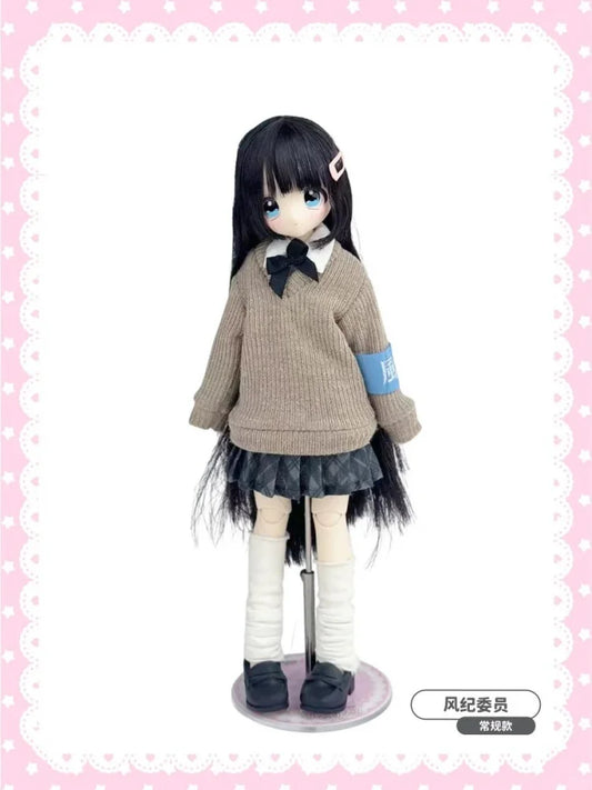 Authen1/6 Bjd Blind Box Miralab Don'T Mess With My Bangs Series Bjd Movable Joint Doll Rubber Hair Transplantation Set