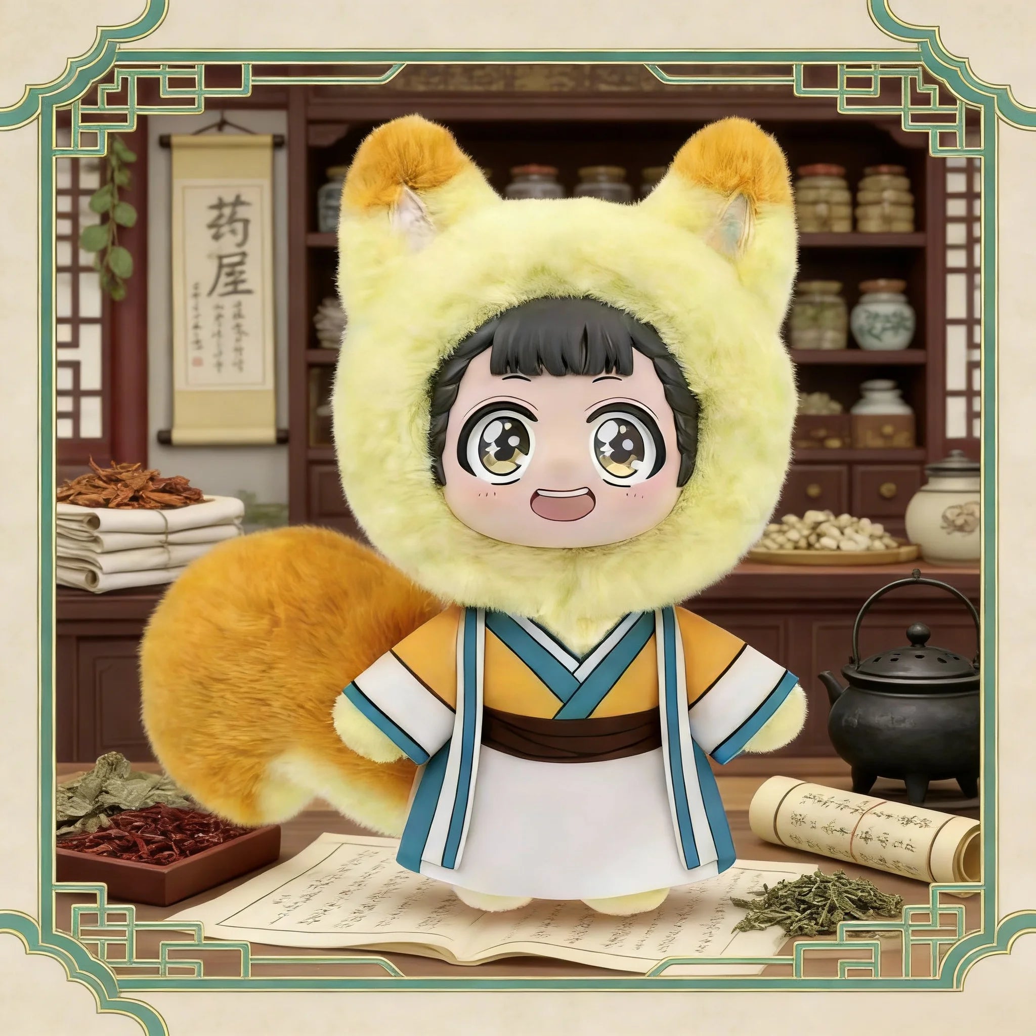 Bandai Apothecary Diaries Cute Pet Blind Box Figure