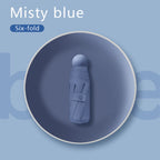 Mini Capsule Umbrella, Ultra-Light Sun Protection UV Blocking, Fashion Casual Basic Style, Manual Open, 6 Ribs Iron Frame