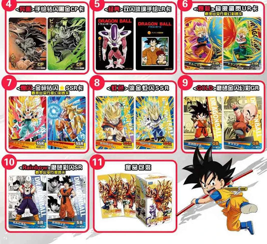 Japanese Anime Collection Card Fans' Favorite Hot Blooded Theme Creative Peripheral Character Card Children's Family Table Toys