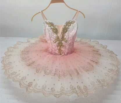 SS69 Custom Size 7-Layer Ballet Tutu Performance Costume for Kids and Adults