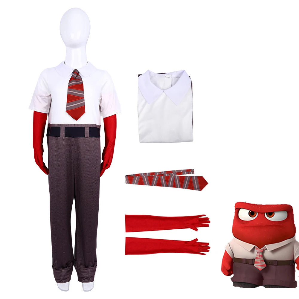 Inside Out Joy Cosplay Jumpsuit for Halloween & Conventions