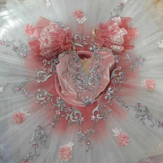 Ballet Dress For Kids Girls Ballet Tutu Professional Women Adults Swan Tutu Dance Costumes Pancake Skirts Skating Clothes Girl