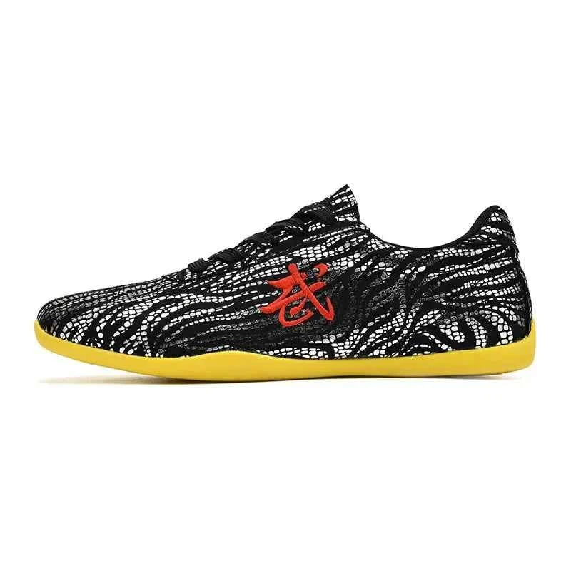 Genuine Leather Chinese Wushu Shoes Taolu Kungfu  Practice Martial Arts Shoes Taichi Shoes for Men Women