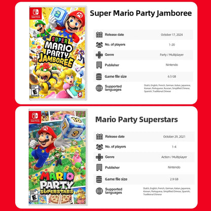 Nintendo Switch Game Deals - Super Mario RPG - Games Physical Cartridge Support TV Tabletop Handheld Mode SS69