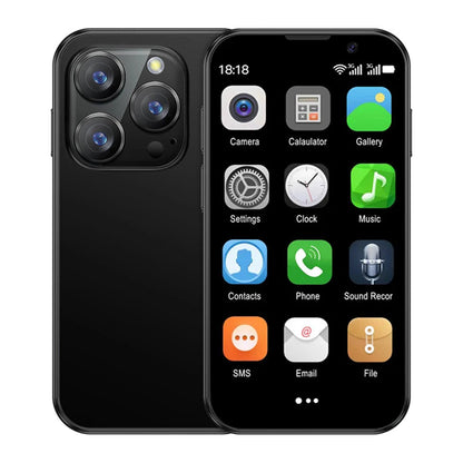 SERVO 16SE Mini Smartphone 16GB ROM Android 9.0 Wifi Dual SIM Standby Play Store 3G WCDMA 3.0"Little Smart Cellphone New Version SS69 52.69 black / 2G / 16g