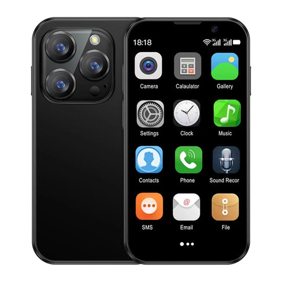 SERVO 16SE Mini Smartphone 16GB ROM Android 9.0 Wifi Dual SIM Standby Play Store 3G WCDMA 3.0