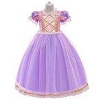 Rapunzel Halloween Costume for Girls Carnival Cosplay Kids Clothes Party Birthday Princess Dress Lace Wedding Christmas Costumes