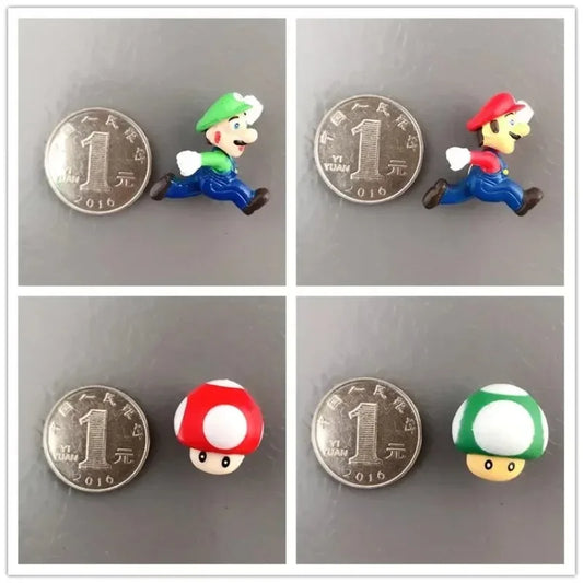 Cartoon Fridge Magnet Sticker DIY Creative Cute Fridge Sticker Kawaii 3D Refrigerator Magnet Kitchen Decoration Home Ornament