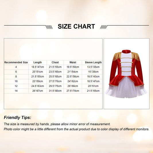 inlzdz Women's Circus Ringmaster Costume Sequin Tassel Leotard Dress