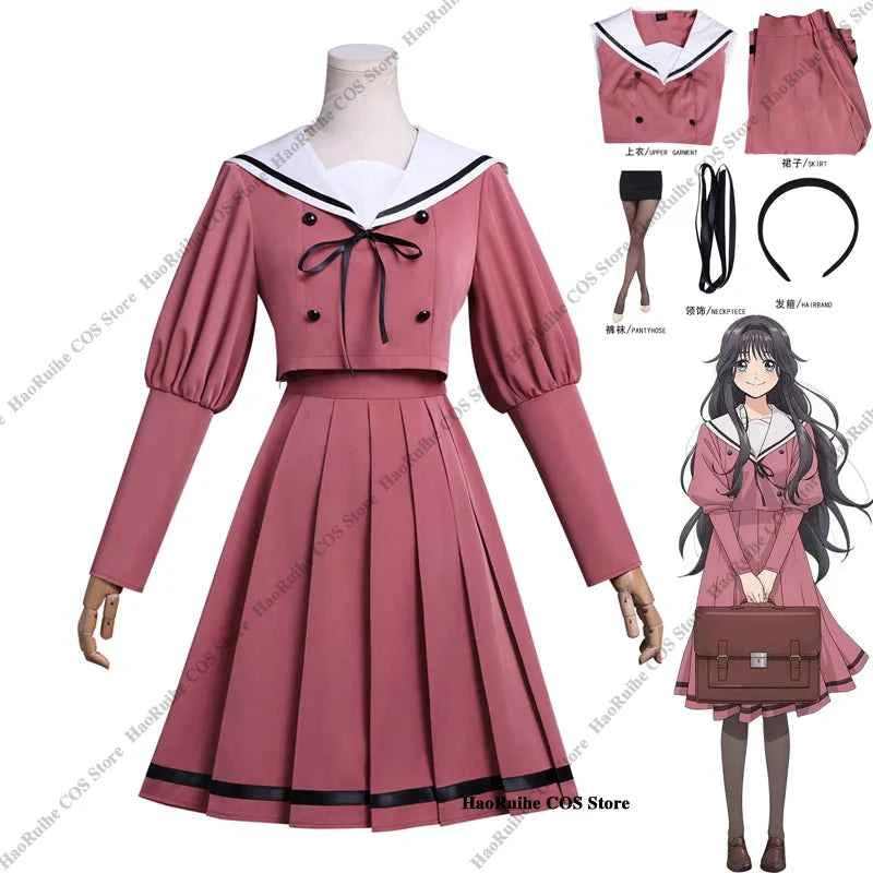 Anime Kaoru Hana wa Rin to Saku Kaoruko Waguri Cosplay Costume Wig Uniform Halloween Party Christmas Play Role Clothes Clothing