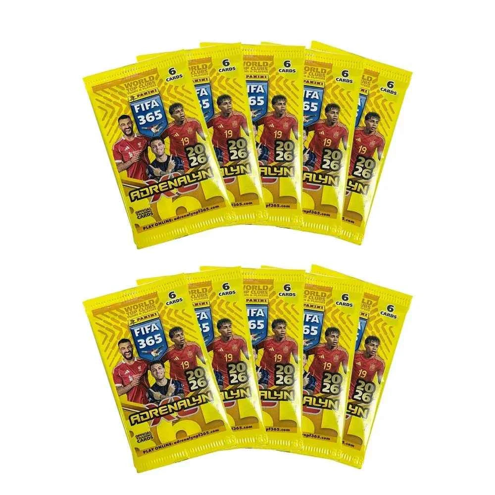 PANINI 2026 365 6PCS/BACK Collectible Cards Messi Ronaldo Neymar Mbappe Bellingham Modric Soccer autograph holiday gift