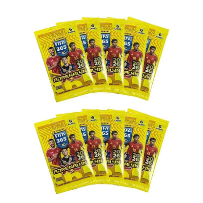 PANINI 2026 365 6PCS/BACK Collectible Cards Messi Ronaldo Neymar Mbappe Bellingham Modric Soccer autograph holiday gift