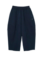 imakokoni 2025 Autumn Japanese-Style Loose Cropped Radish Pants with Cute Embroidery 255250