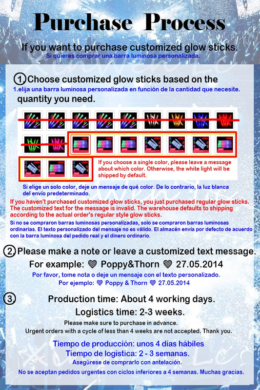 XinWen LC 30Pcs RGB LED Foam Glow Sticks - Colorful Flashing Party Batons