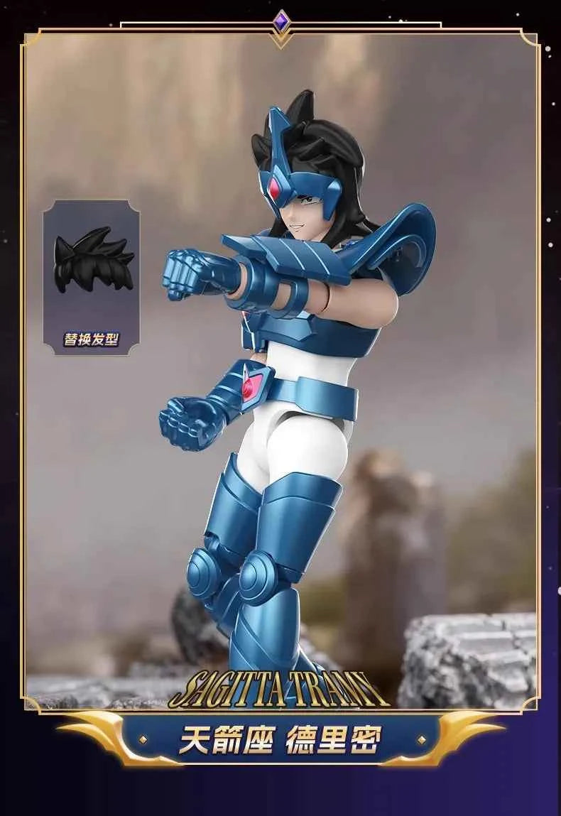 New 100% Original Blokees Saint Seiya Galaxy Version Vol.3 Anime Action Figure Model Toy Birthday Christmas Gift