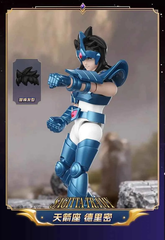 New 100% Original Blokees Saint Seiya Galaxy Version Vol.3 Anime Action Figure Model Toy Birthday Christmas Gift