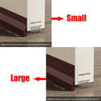 1M TPE Door Bottom Gap Sealing Strip Self-adhesive 3-layer Windproof Anti-Cold Noise Reduction Wearproof Window Weather Strip