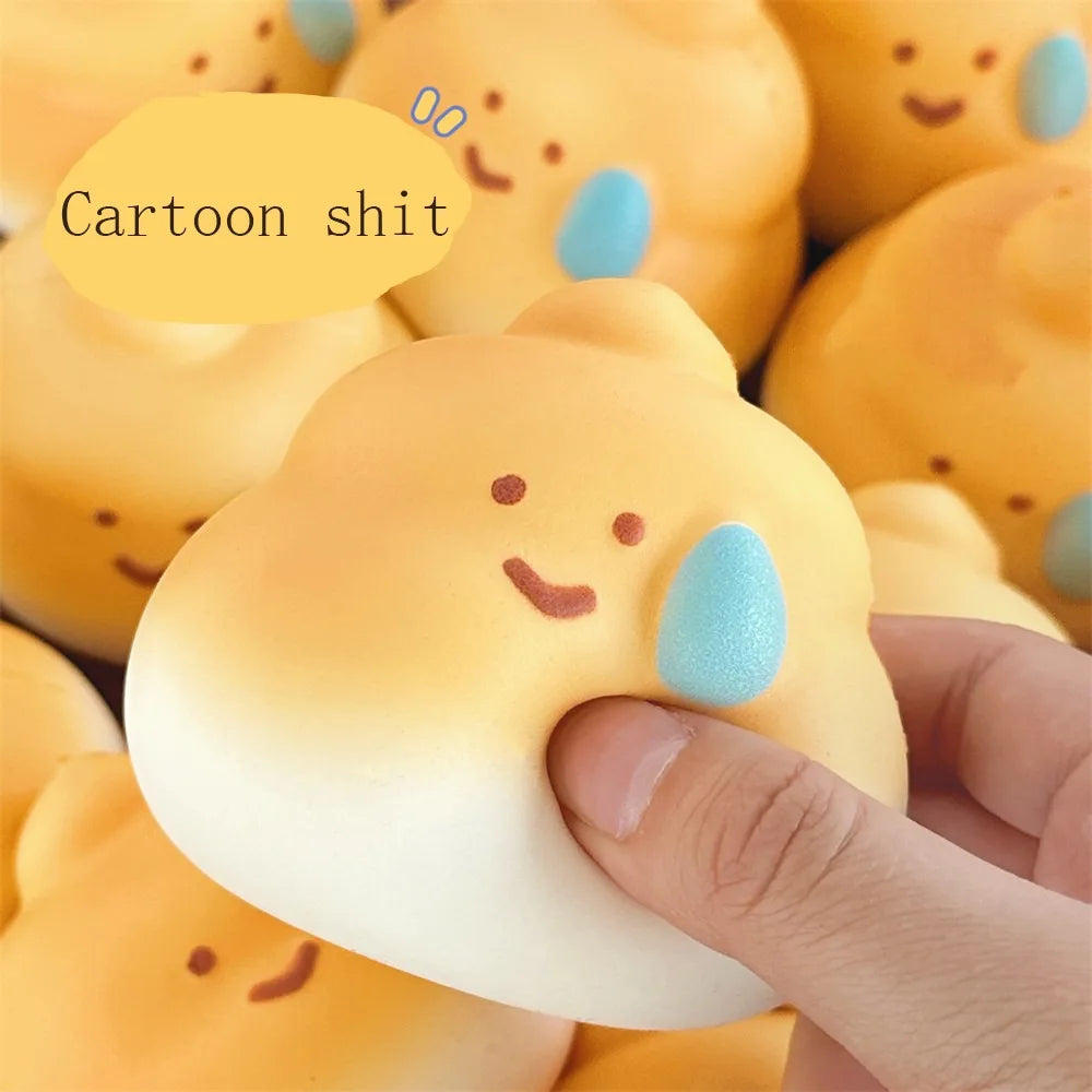 Anti-stress Squishy Watermelon Toys Slow Rising Fidget Toy Fruit Pinch Squeeze Toy Funny Stress Reliever Reduce Pressure Prop SS69