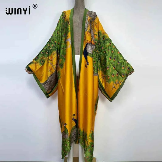 urope phocho  Africa tunic bikini sweet lady  boho Cardigan stitch Cocktail sexcy Boho Maxi Holiday Batwing Sleeve KIMONO mujer