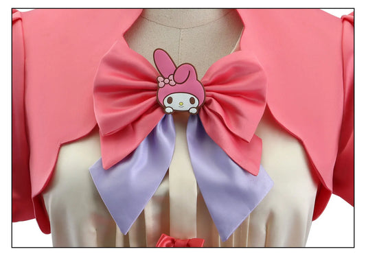 Lily Barrier Identity V Cheerleader Cosplay Costume Pink Women's Uniform