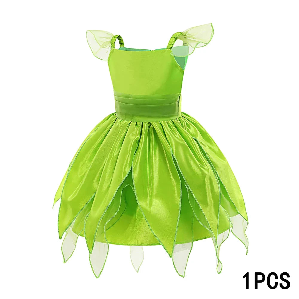 DOCHEER Girls Flower Fairy Princess Dress with Wings