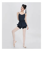 Daydance Women's High Waist Ballet Dance Shorts - Nylon Bloomers