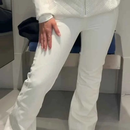 Fashion Solid Warm Ski Suit Women's Hood Fur Trim Full Sleeves Belt Coats High Waist Pants 2025 Winter Lady Windproof Tracksuit