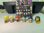 BANDAI JOJOs WORLD3 Bizarre Adventure Action Figure Toy Amine Q Version 4.5cm DIO Bruno Bucciarati Toys Gifts