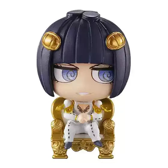 BANDAI JOJOs WORLD3 Bizarre Adventure Action Figure Toy Amine Q Version 4.5cm DIO Bruno Bucciarati Toys Gifts