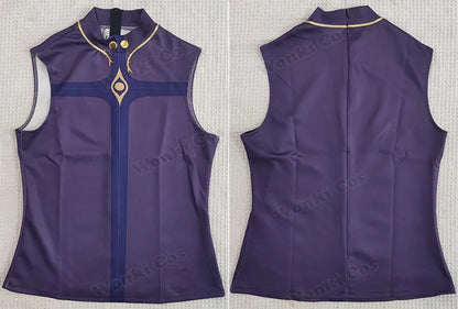 Star Rail Sunday Harmony New Skin Cosplay Costume Sunday Wig Hair Cosplay for Men Role Play Party Outfits - SS69