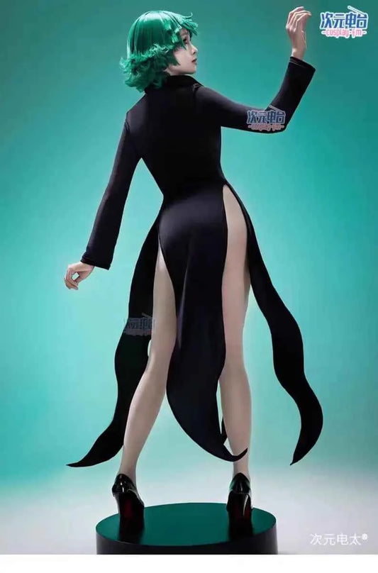 Anime Role Play Outfit Terrible Tornado Tatsumaki Cosplay Costume Sexy Dress Halloween Christmas Carnival Suit 2025 New