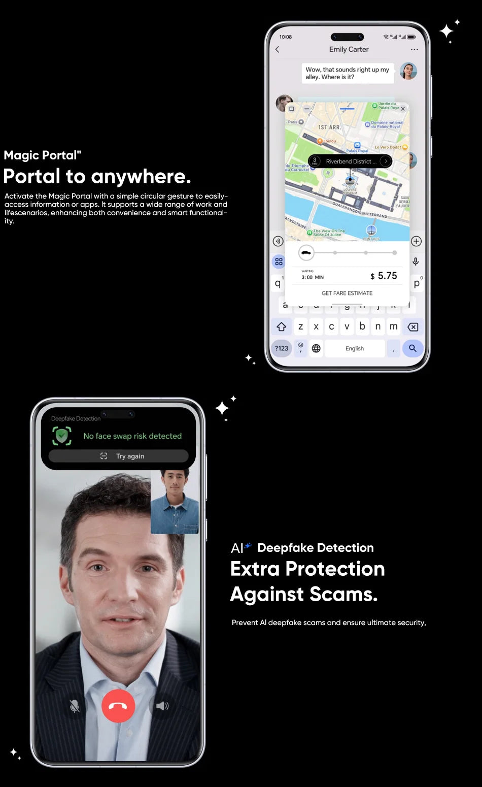HONOR Magic7 Pro Global Version 5G AI Smartphone Snapdragon 8 Elite 6.8''120Hz OLED Screen 200MP Cameras 100W Charge Magic 7 Pro SS69