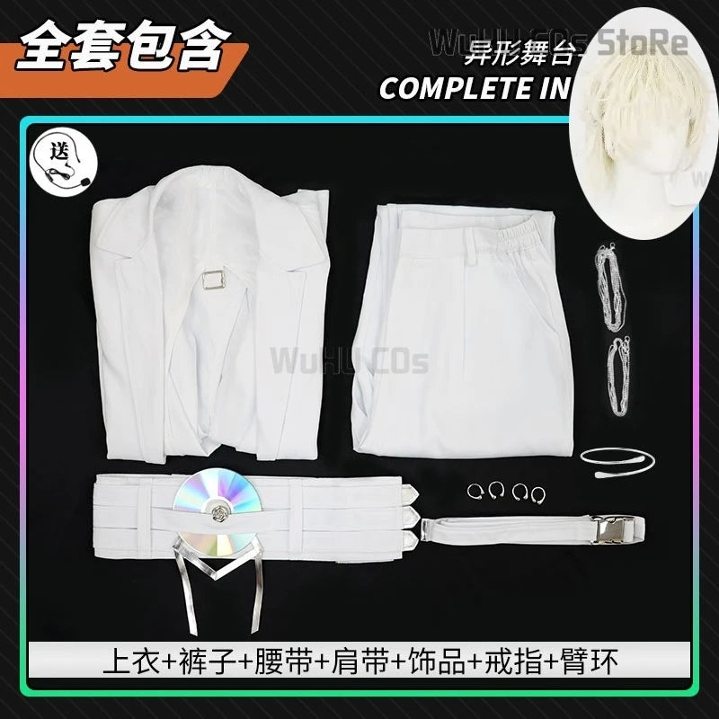 WICCON ALIEN STAGE Luka Cosplay Costume Set with Waist Cutout Blazer