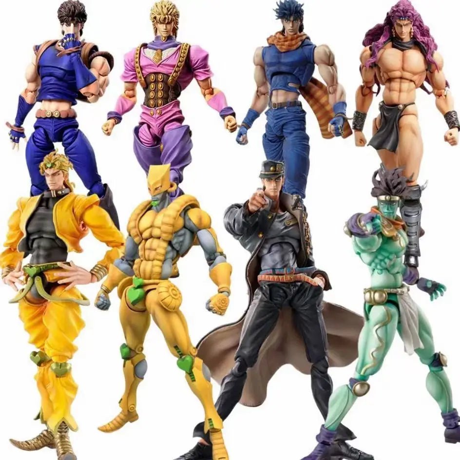 JOJO s Bizarre Adventure Blind Box Figure 3 9cm 10 30cm Anime Collectible Model Toy Random Surprise Gift PVC Figurine for Fans