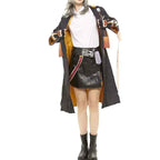 Female Trailblazer Cosplay  Costume Suit Fancy Dress Big Size Trailblazer Trench Outfit Wig for Comic Con