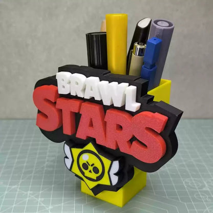 In Stock Supercell Game Peripheral Champion Trophy Game Launcher Pen Holder Small Model Desktop Ornament  Peripherals Bs Gift SS69