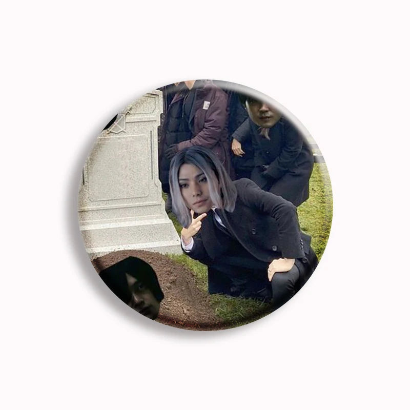 Hot Japan TV Alice in Borderland Soft Button Pin Chishiya Kuina Creative Game Over Brooch Badge Bag Decor Jewelry Fans Collect SS69 6.69 6 / 44mm(1.7in)