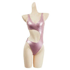 Sue Cosplay Sweater Costume The Movie Substance Women Pink Coat Jacket Dress Up Halloween Carnival Party Swimsuit Suit