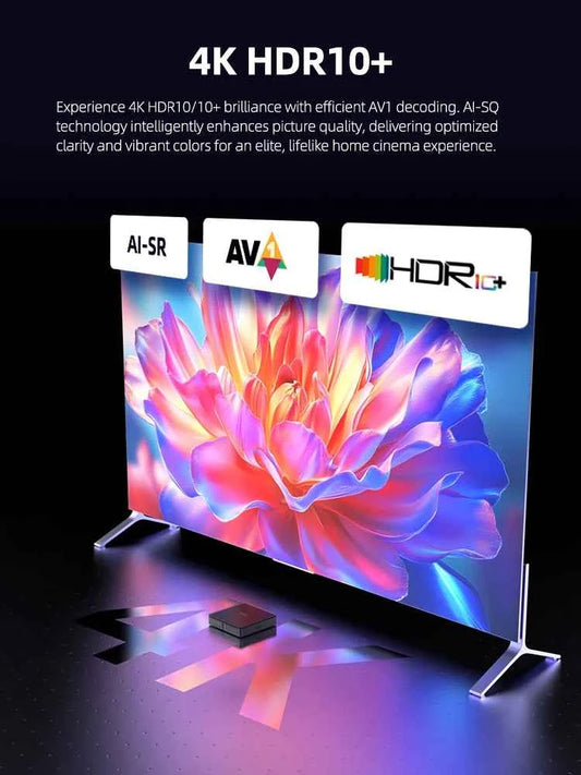 MECOOL MEon1 Netflix Certified TV Box S905X5M Android 14 Google TV 2GB 32GB 1000M WiFi6 Dolby Vision Atmos 4K AV1 Smart TV Box
