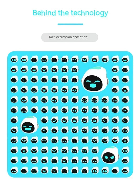 Eilik Robot Emotional Interaction Smart Companion Pet Robot Electronic Creative Custom Desktop Companion Christmas Toys Gifts SS69